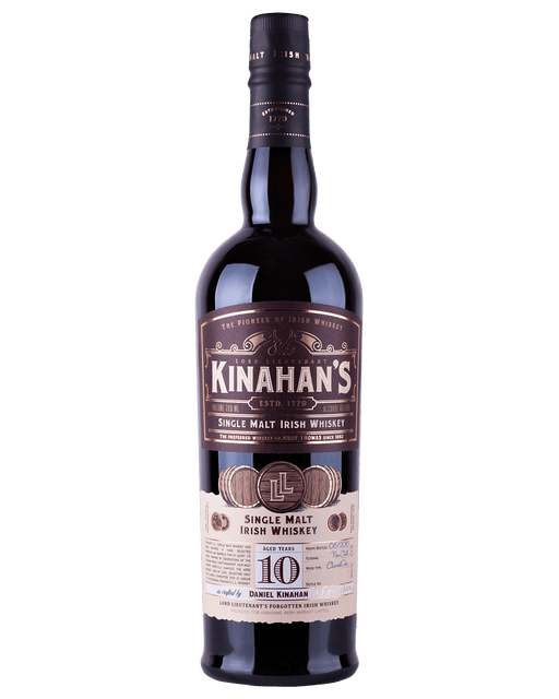  Liquor Loot- Kinahan's 10 Year Old Single Malt Irish Whiskey (700mL) -  