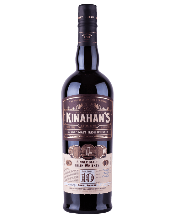  Liquor Loot- Kinahan's 10 Year Old Single Malt Irish Whiskey (700mL) -  