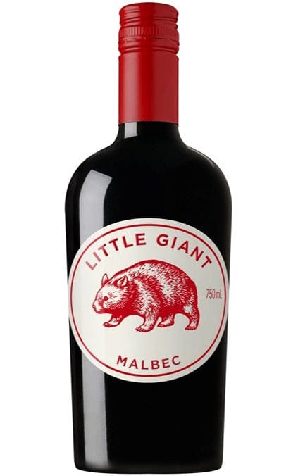 Little Giant Malbec 2024 South Australia front label red wine bottle