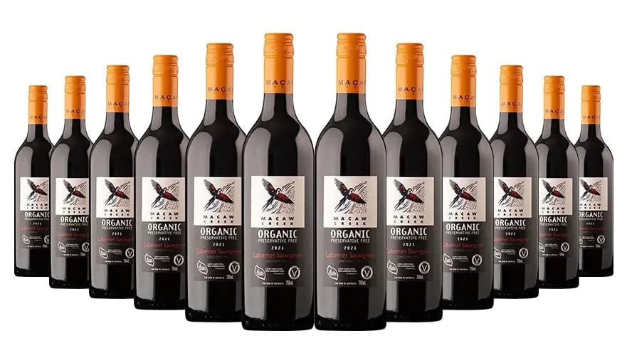 Order Auction Winning Product Macaw Creek Basket Pressed Organic Limestone Coast Cabernet Sauvignon 2021 - 12 Bottles-4843138-3607129 JustWines Australia
