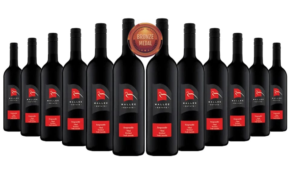Order Mallee Estate Range Riverland Tempranillo 2020 Pack of 12 JustWines Australia