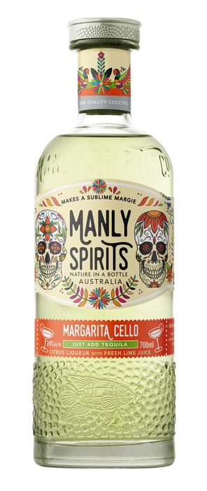  Liquor Loot- Manly Spirits Co. Margarita Cello (700mL) -  