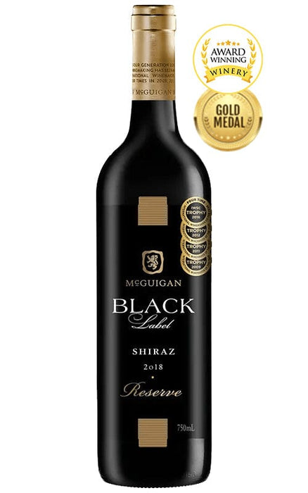 Order McGuigan Australia Black Label Reserve Shiraz 2018 JustWines Australia