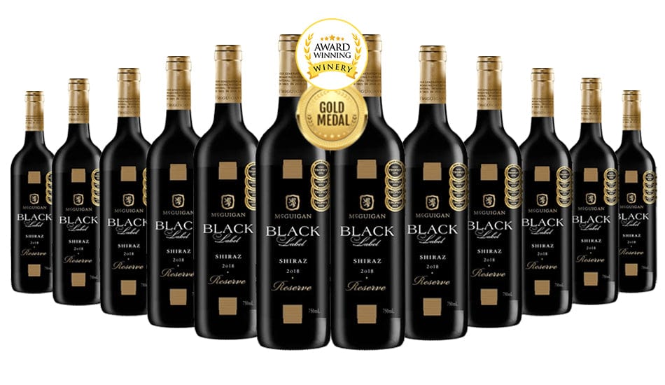 Order McGuigan Australia Black Label Reserve Shiraz 2018 JustWines Australia