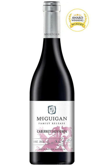 Order McGuigan Australia Family Release Cabernet Sauvignon 2018 JustWines Australia