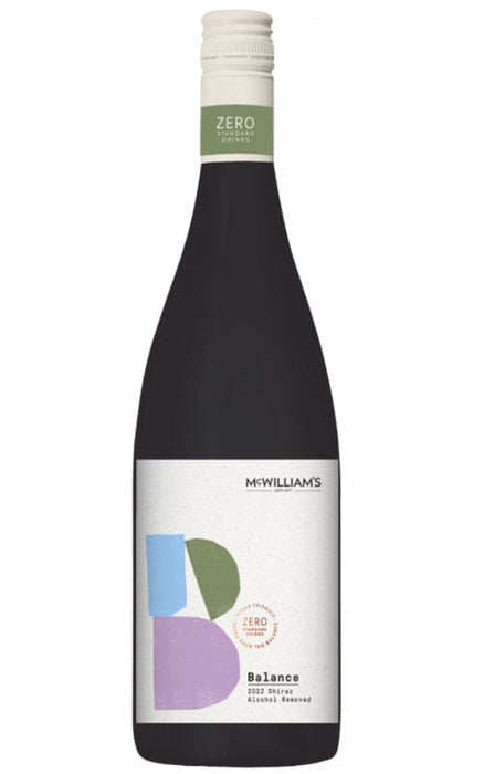 Order Mcwilliam's Balance Riverina Alcohol Removed Shiraz 2021 - 6 Bottles JustWines Australia
