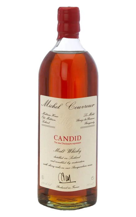 Order Michel Couvreur Candid Distilled Peated Malt Whisky 700ml - 1 Bottle - Just Wines