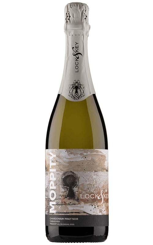 Order Moppity Vineyards 'Lock & Key' New South Wales Sparkling Chardonnay Pinot Noir 2023 - 12 Bottles - Just Wines