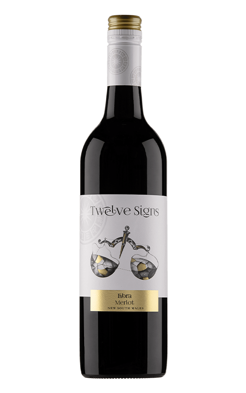 Order Moppity Vineyards 'Twelve Signs Libra' New South Wales Merlot 2021 - 12 Bottles - Just Wines