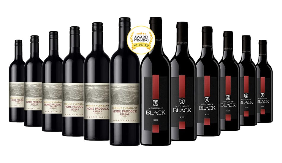 Order Mount Pleasant Shiraz x McGuigan Red Mix - 12 Bottles JustWines Australia
