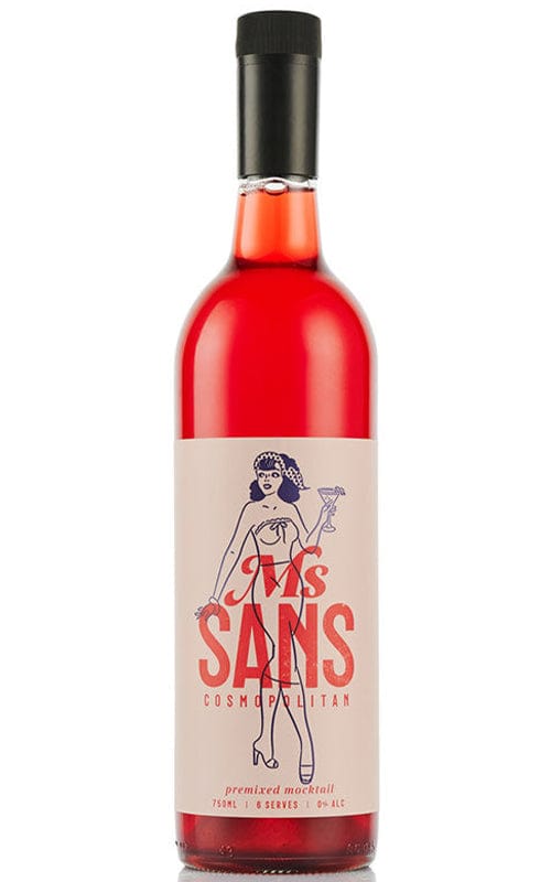 Order Ms Sans Australia Non-Alcoholic Cosmopolitan Premixed - 1 Bottle JustWines Australia