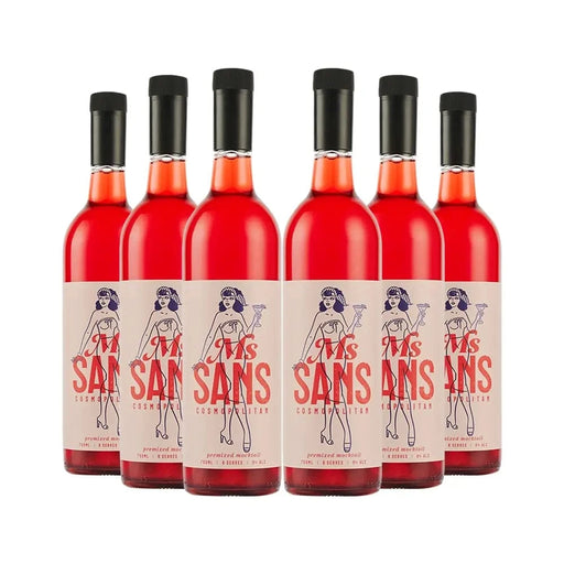 Order Ms Sans Non-Alcoholic Cosmopolitan Premixed 6x700ml JustWines Australia