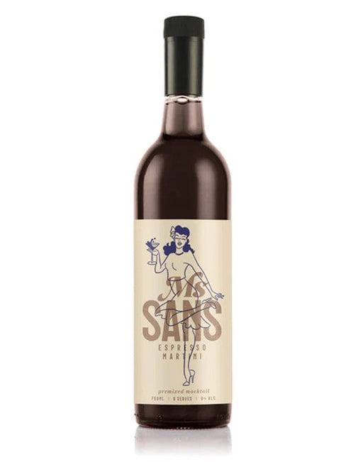 Order Ms Sans Non-Alcoholic Espresso Martini Premixed 1x750ml JustWines Australia