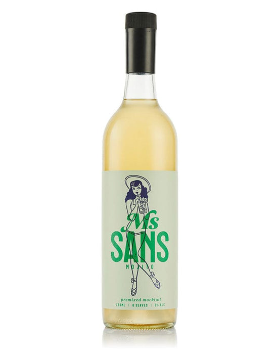 Order Ms Sans Non-Alcoholic Mojito Premixed 1x700ml JustWines Australia