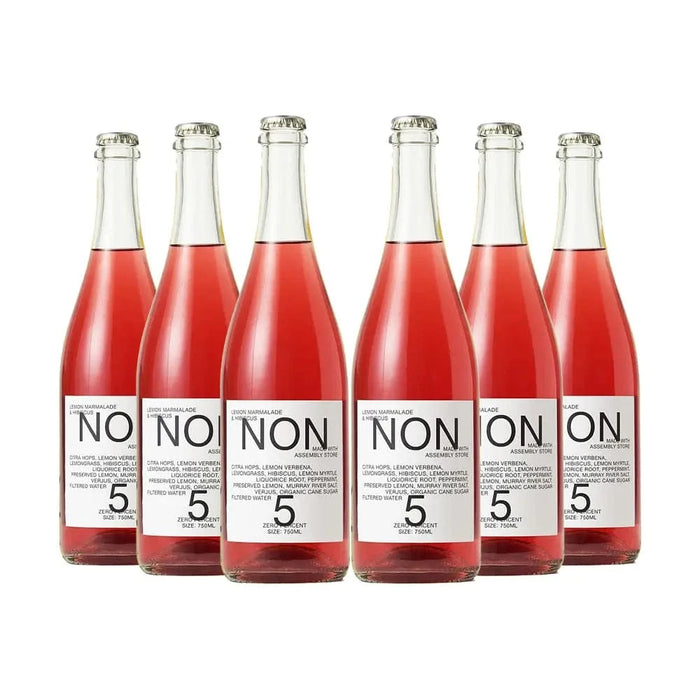 Order NON 5 Lemon Marmalade & Hibiscus 6x750ml JustWines Australia