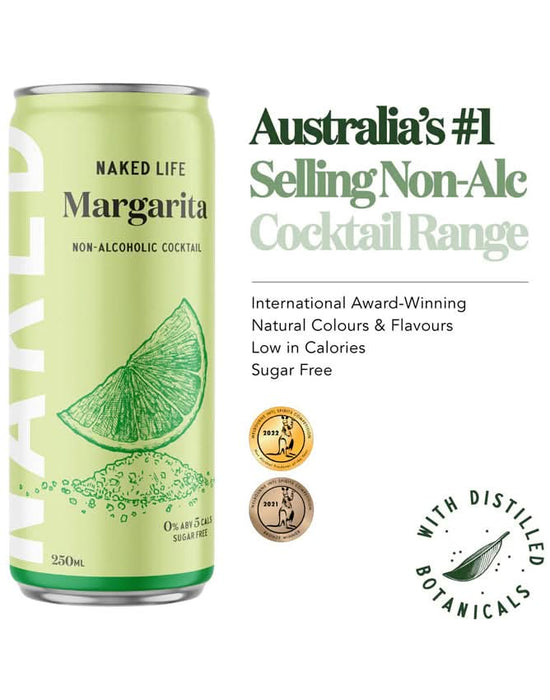 Order Naked Life Margarita Non-Alcoholic Cocktail JustWines Australia