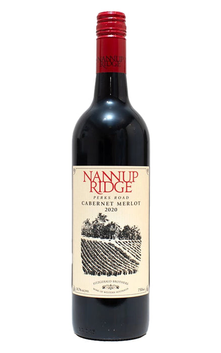 Order Nannup Ridge Wines Perks Road Western Australia Cabernet Merlot 2020 - 12 Bottles - Just Wines