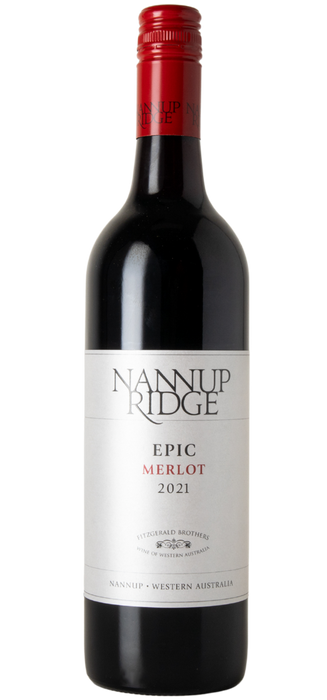 Nannup Ridge Wines Western Australia Epic Merlot 2021