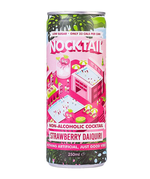 Order Nocktail Strawberry Daiquiri Premixed Mocktail JustWines Australia