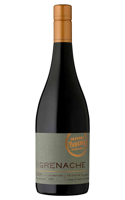 Order Oliver's Taranga Small Batch McLaren Vale Grenache 2024 - 6 Bottles - Just Wines