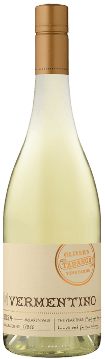 Order Olivers Taranga Small Batch McLaren Vale Vermentino 2024 - 6 Bottles - Just Wines