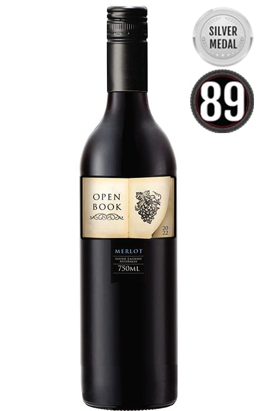 Order Open Book Merlot 2022 Red Wine - 12 Bottles JustWines Australia