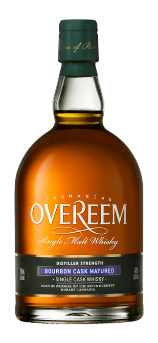  Liquor Loot- Overeem Distillery 12 Year Old Bourbon Cask Matured Single Malt Australian Whisky (700mL) -  