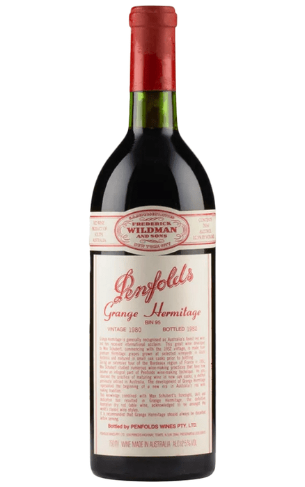 Order Penfolds Bin 95 Grange Hermitage Australia Shiraz Cabernet 1980 JustWines Australia