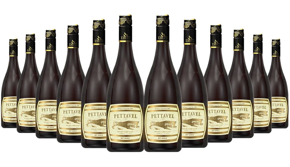 Order Pettavel Estate Yarra Valley & Geelong Shiraz 2017 Pack of 12 JustWines Australia