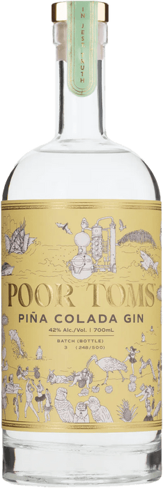 Liquor Loot- Poor Toms Pina Colada Gin (700mL) -  