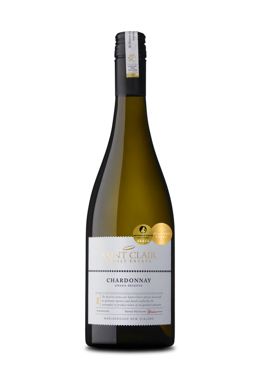 Order Saint Clair Family Estate Omaka Reserve Chardonnay Marlborough 2024 - 6 Bottles - Just Wines