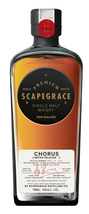  Liquor Loot- Scapegrace Chorus Single Malt Whisky (700mL) -  