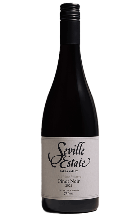 Order Seville Estate Wines 'Reserve' Yarra Valley Pinot Noir 2021 (limited) - 6 Bottles - Just Wines