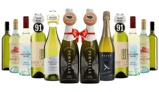 Order Super Value White Mixed - 10 Bottles + 2 FREE Non-Alc Sparklings JustWines Australia