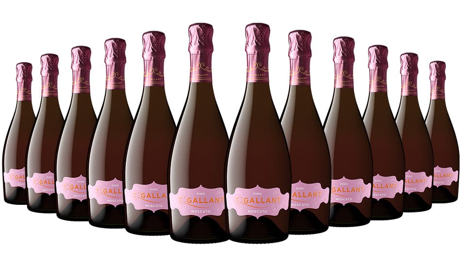 Order T'Gallant Sparkling Pink Moscato Pack of 12 JustWines Australia