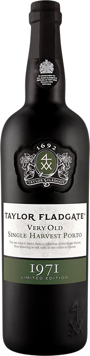 Order Taylor's Vintage Taylor Single Harvest Tawny Port 1971 - 6 Bottles - Just Wines