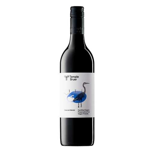 Order Temple Bruer Organic Preservative Free Riverland Cabernet Merlot 2023 - 12 Bottles - Just Wines