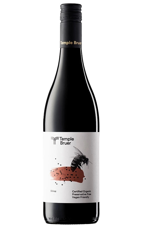 Order Temple Bruer Organic Preservative Free Riverland Shiraz 2023 - 12 Bottles - Just Wines
