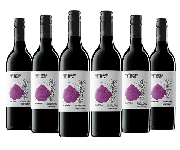 Order Temple Bruer Organic Preservative Free Riverland Shiraz Malbec 2023 - Just Wines