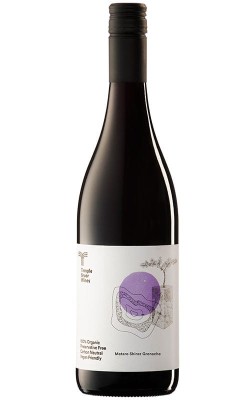 Order Temple Bruer Preservative Free Mataro Shiraz Grenache 2021 South Australia - 12 Bottles JustWines Australia
