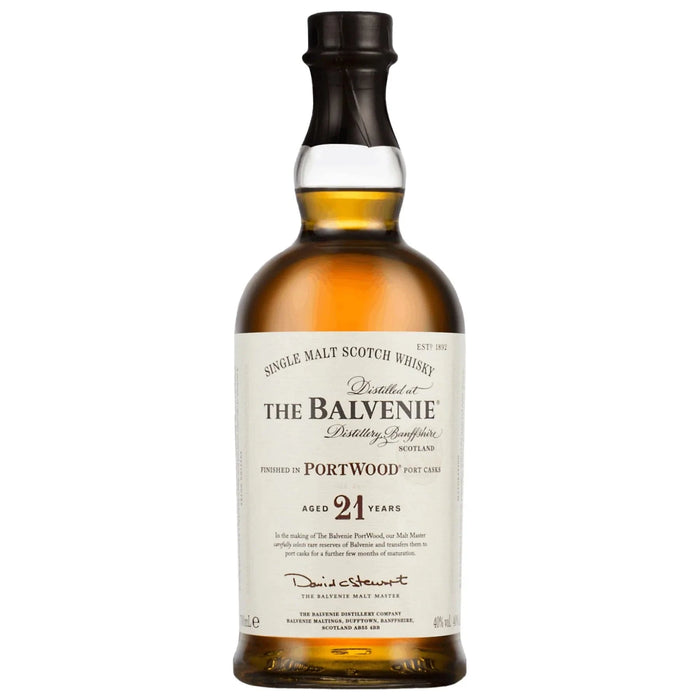 Order The Balvenie 21 Year Old Portwood Finish Single Malt Scotch Whisky 700ml - 1 Bottle JustWines Australia