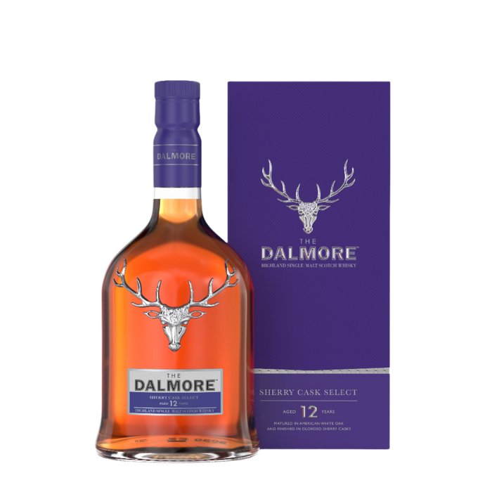  Liquor Loot- The Dalmore 12 Year Old Sherry Cask Select Single Malt Scotch Whisky (700mL) -  