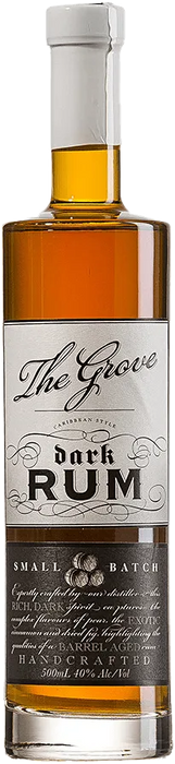  Liquor Loot- The Grove Distillery Dark Rum (500mL) -  