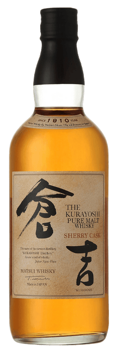 Order The Kurayoshi Pure Malt Sherry Cask Whisky (700ml) - 1 Bottle JustWines Australia