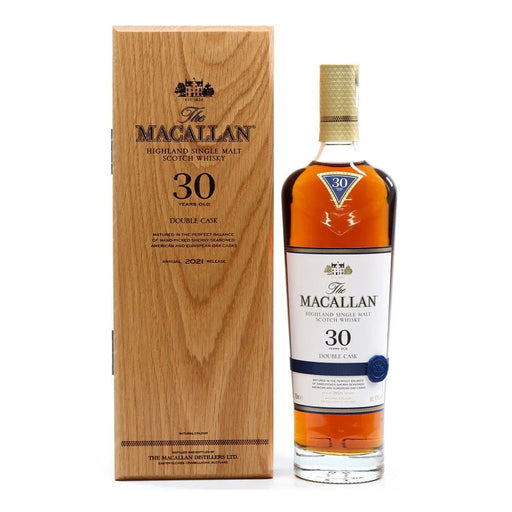 Order The Macallan Double Cask 30 Year Old Single Malt Scotch Whisky 700ml (2021 Release) - 1 Bottle JustWines Australia