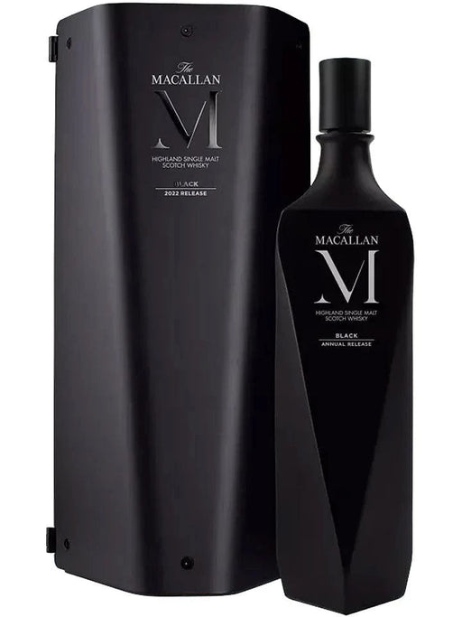 Order The Macallan M Black Decanter Single Malt Scotch Whisky 700ml (2022 Release) - 1 Bottle JustWines Australia