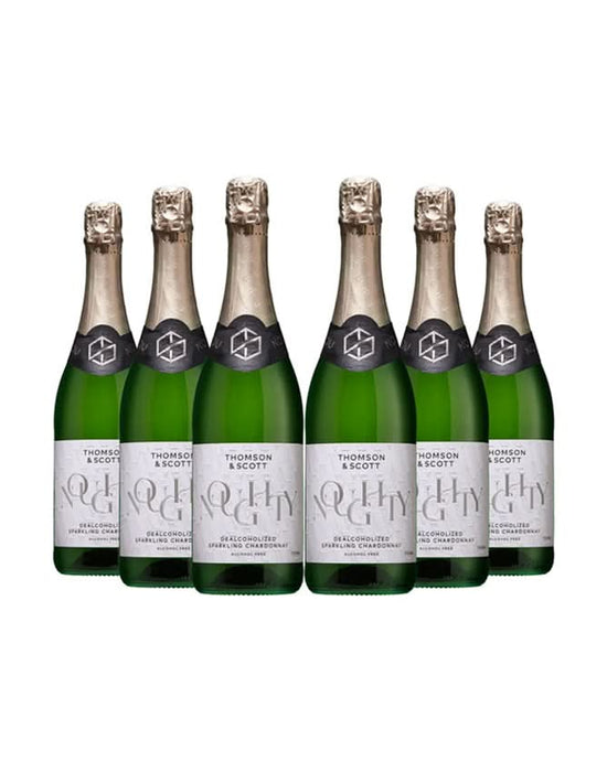 Order Thomson & Scott Noughty Non-Alcoholic Sparkling Chardonnay Pack of 6 JustWines Australia