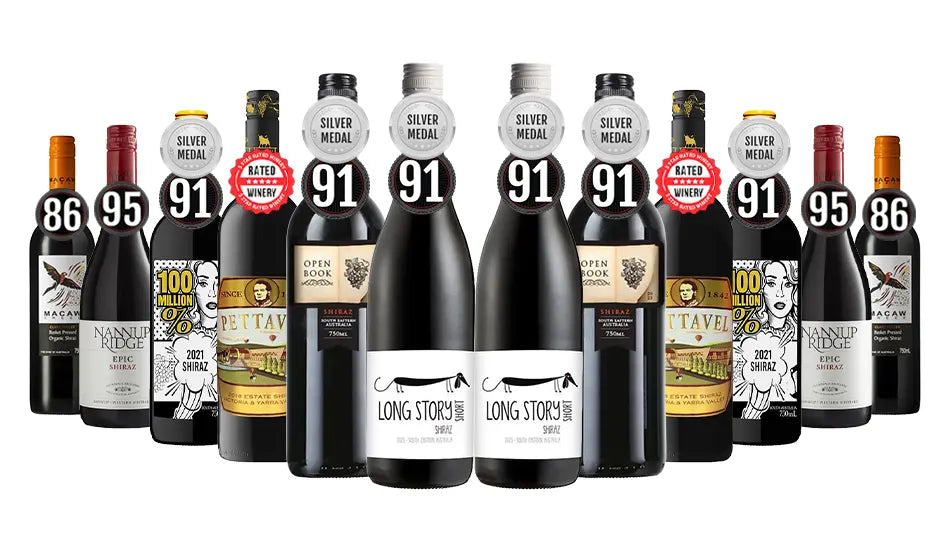 Order Top Sellers Shiraz Mixed - 12 Bottles - Just Wines