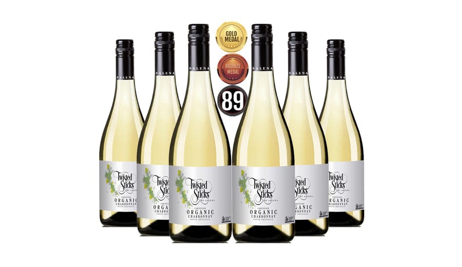 Order Twisted Sticks South Australia Organic Chardonnay 2022 Pack of 6 JustWines Australia
