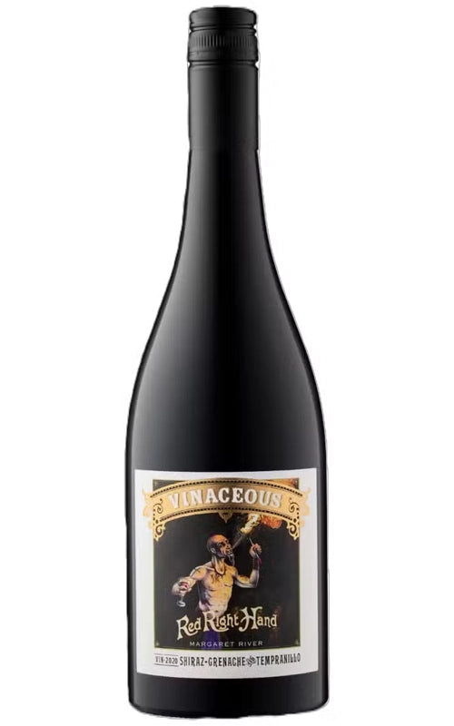 Order Vinaceous Red Right Hand McLaren Vale Shiraz Grenache Tempranillo 2022 - 12 Bottles - Just Wines